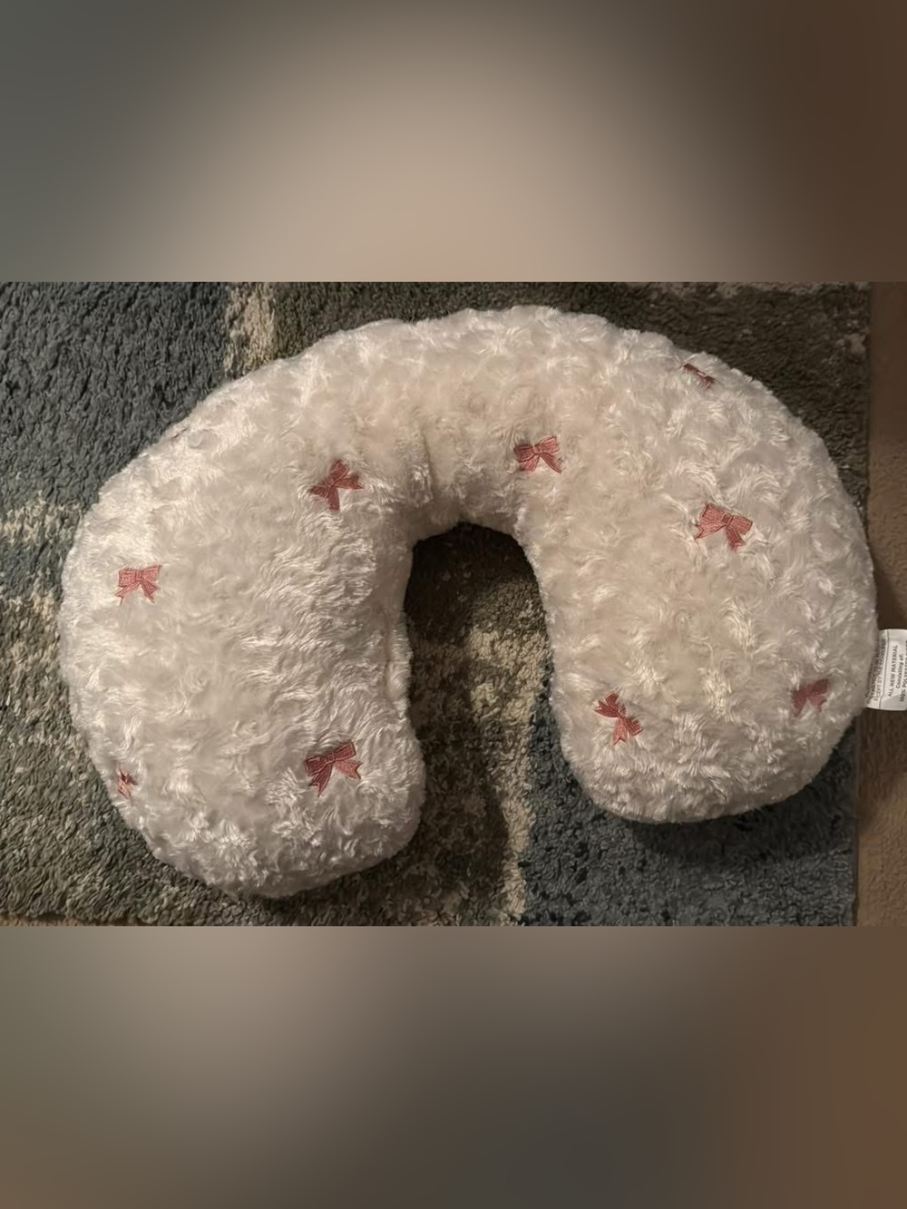 New pink bow boppy/nursing pillow